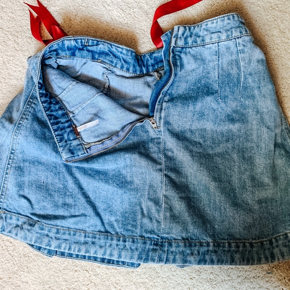 Free People Jean Skirt - Picture 2 of 2